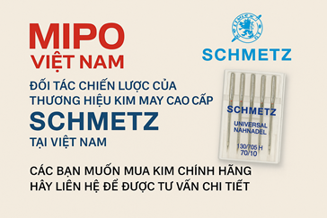 MIPO VIỆT NAM – Đối Tác Chiến Lược Của Thương Hiệu Kim May Cao Cấp SCHMETZ Tại Việt Nam