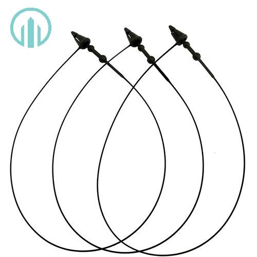 Ti Xỏ Đầu Nhọn 12 inch Màu Đen