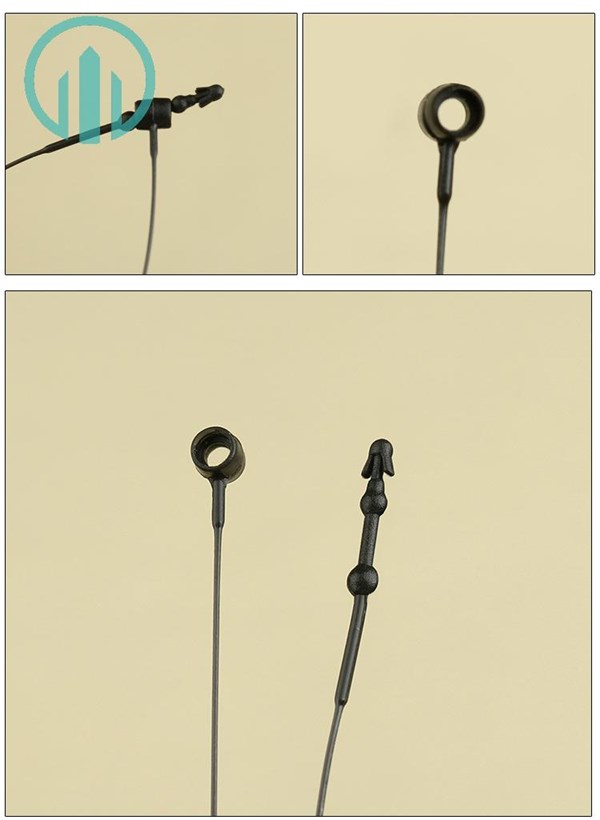 Ti Xỏ Đầu Tròn 7 inch Màu Đen