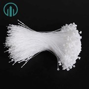 Ti Xỏ Đầu Nhọn 9 inch Màu Trắng