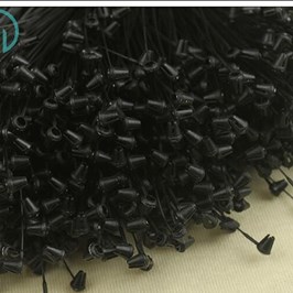 Ti Xỏ Đầu Nhọn 5 inch Màu Đen