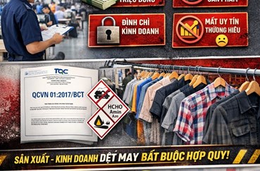 Thiếu Hợp Quy Dệt May – Doanh Nghiệp Thời Trang Đối Mặt Rủi Ro Cao Khi Bị Kiểm Tra Xử Phạt Hàng Trăm Triệu Đồng