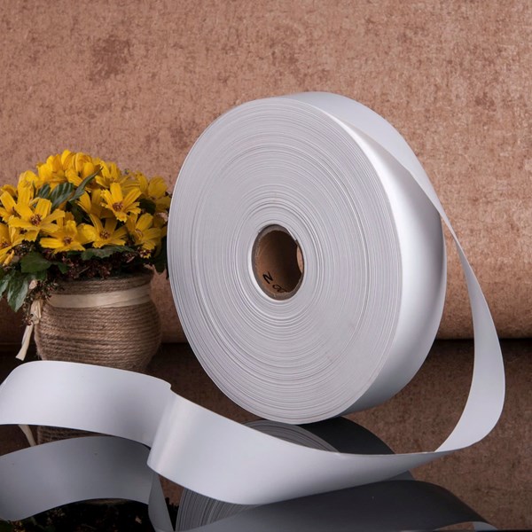 Cuộn Giấy Lụa In Nhãn Sườn (Cuộn giấy giặt là, dây ruy băng)