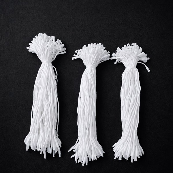 Dây Treo Nhãn Mác Cotton Màu Trắng Size Nhỏ