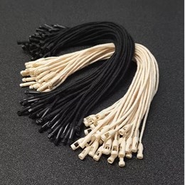 Dây Treo Nhãn Mác Bằng Cotton Màu Trắng Size Lớn