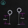 Ti Bắn Đầu Tròn - Ring Pin sz 25mm Màu Trắng