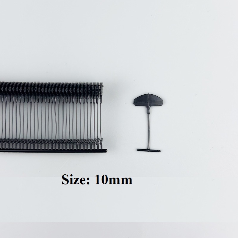 Ti Bắn Nhuyễn Đầu Bán Nguyệt 10mm Màu Đen