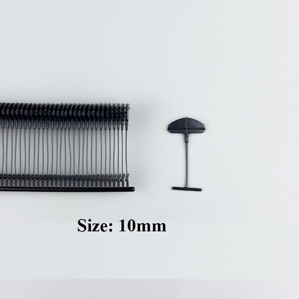 Ti Bắn Nhuyễn Đầu Bán Nguyệt 10mm Màu Đen
