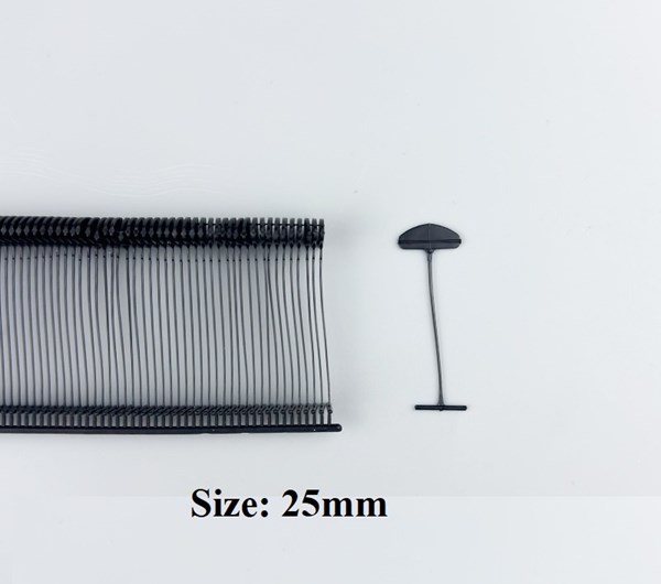 Ti Bắn Nhuyễn Đầu Bán Nguyệt 25mm Màu Đen