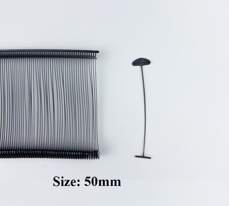 Ti Bắn Nhuyễn Đầu Bán Nguyệt 50mm Màu Đen