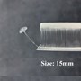 Ti Bắn Nhuyễn Đầu Bán Nguyệt 15mm Màu Trắng