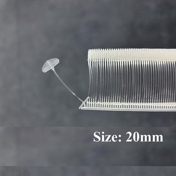 Ti Bắn Nhuyễn Đầu Bán Nguyệt 20mm Màu Trắng