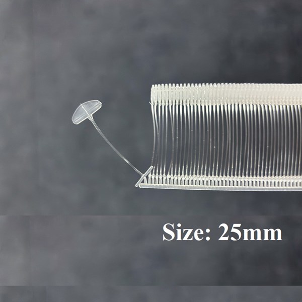 Ti Bắn Nhuyễn Đầu Bán Nguyệt 25mm Màu Trắng