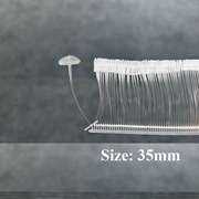 Ti Bắn Nhuyễn Đầu Bán Nguyệt 35mm Màu Trắng