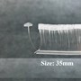 Ti Bắn Nhuyễn Đầu Bán Nguyệt 35mm Màu Trắng