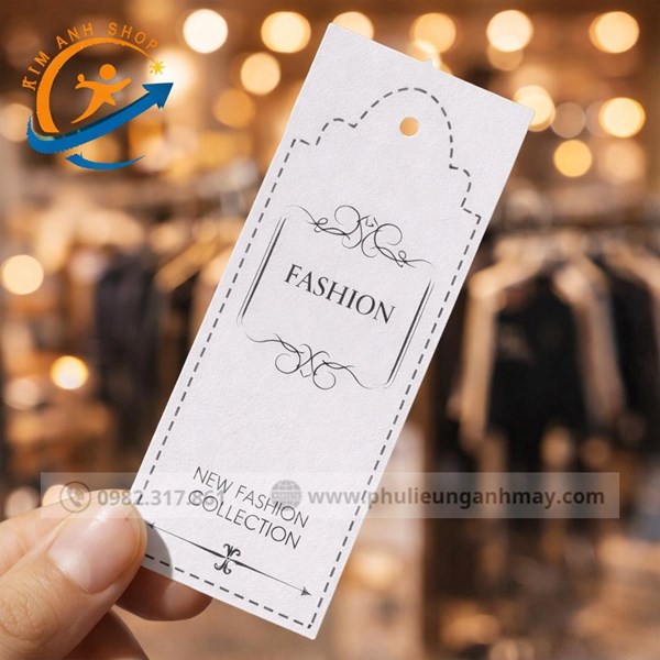 Tag Treo Quần Áo Đẹp Giá Siêu Rẻ | Tag Giấy Treo Thời Trang 4x10cm
